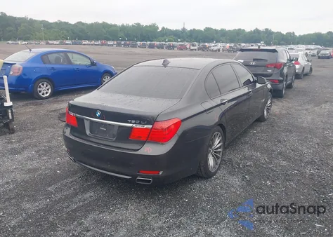 2009 BMW 750Li из США, поврежденный, VIN WBAKB83579CY57949